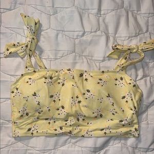 Floral Bikini Top